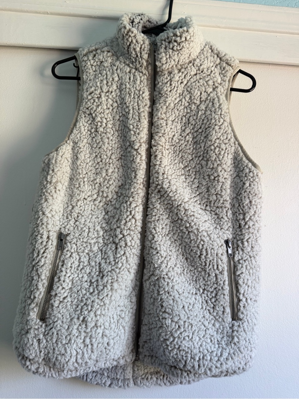 Cozy Sherpa Zip-Up Vest